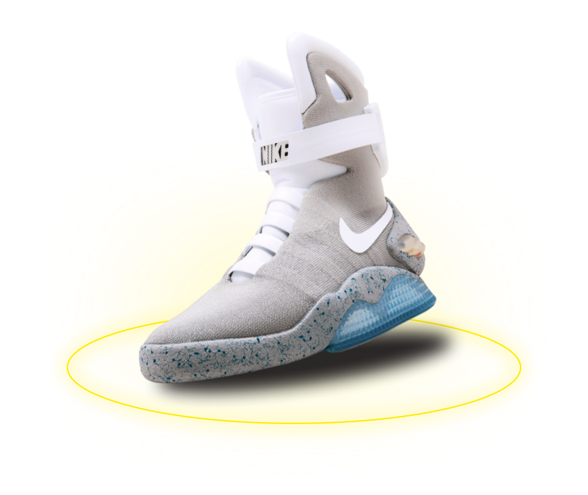 Кроссовок Nike Air Mag с овалом