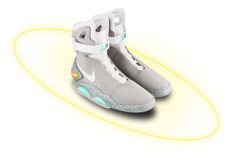 Кроссовки Nike Air Mag с овалом